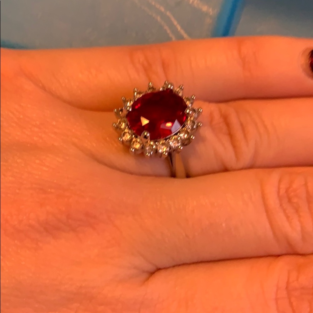 Silver tone ring **CLEARANCE